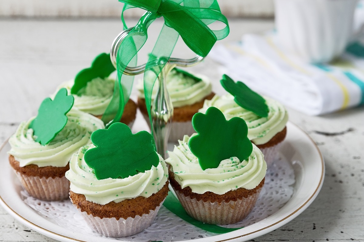St Patrick's Day Cupcakes Recipe | Odlums