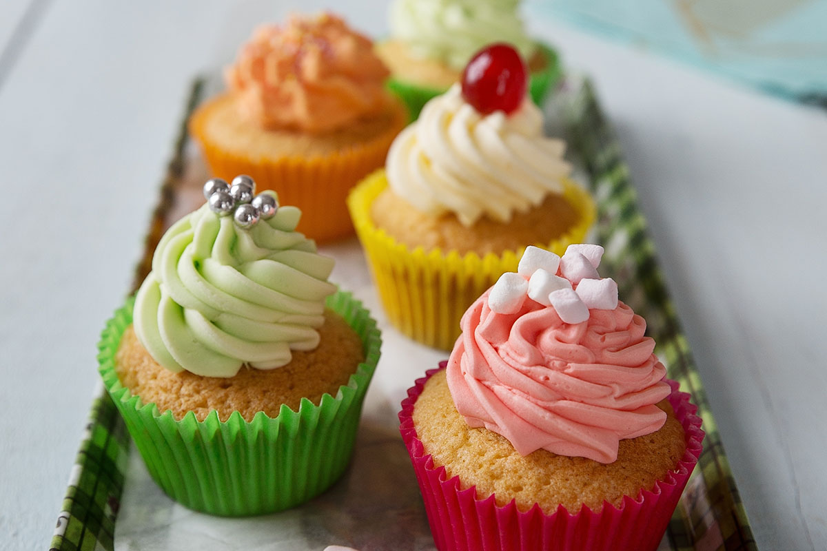 Cupcakes with Buttercream Icing