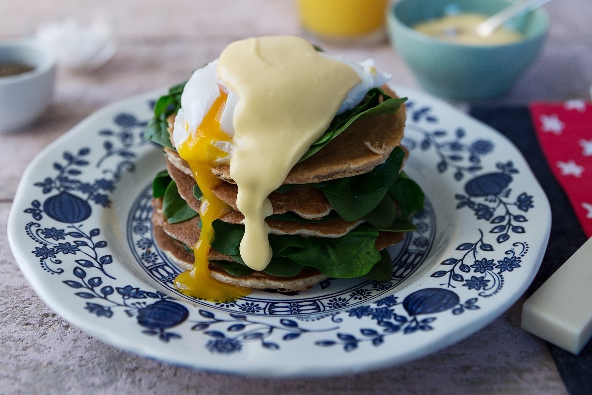 wholemeal american style pancakes